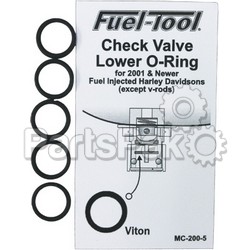 Fuel Tool MC200-5; Check Valve Lower O-Rings 5/Pack