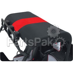 Beard 875-500-82; Bimini Top Black / Red Fits Kawasaki Teryx