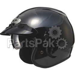 Gmax G1320023; Gm32 O / F Helmet W / Sun Shield Black Xs