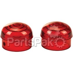 Harddrive 20-6589-RL; Led Bullet Marker Light Lens (Red); 2-WPS-820-0371R