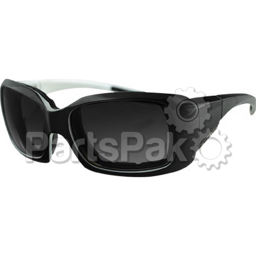 Bobster BAVA501; Ava Sunglasses Black Pearl W / Smoke Lens