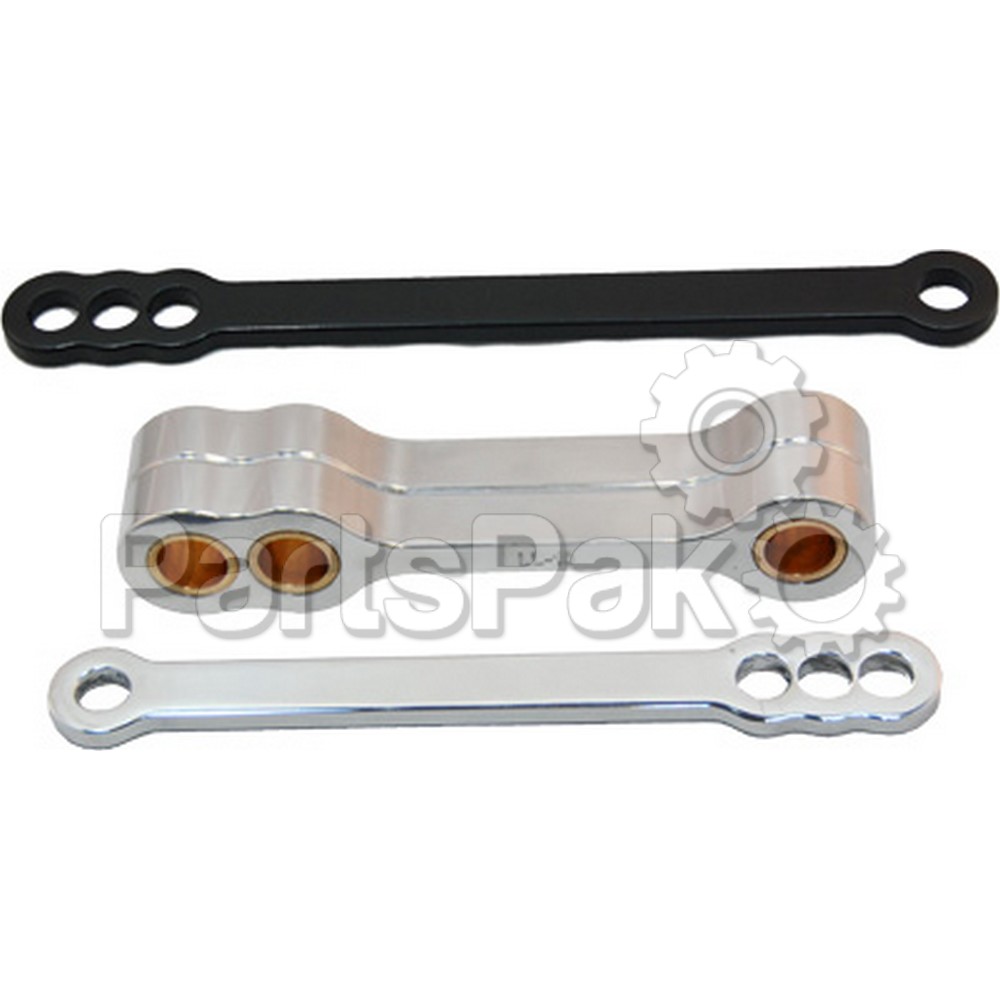 PSR 05-00762-21; Lowering Link Suzuki Silver Stk / 2 Inch / 4 Inch Drop