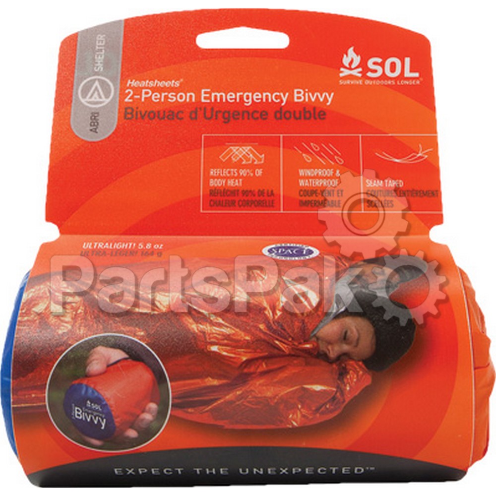 AMK 0140-1139; Sol 2-Person Emergency Bivvy Bag