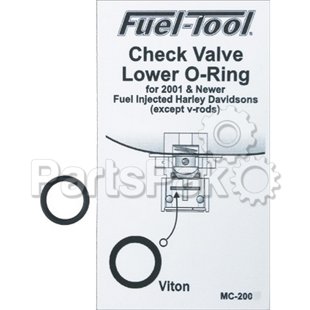 Fuel Tool MC200; Check Valve Lower O-Ring