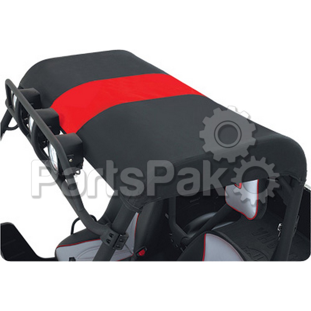Beard 875-500-82; Bimini Top Black / Red Fits Kawasaki Teryx