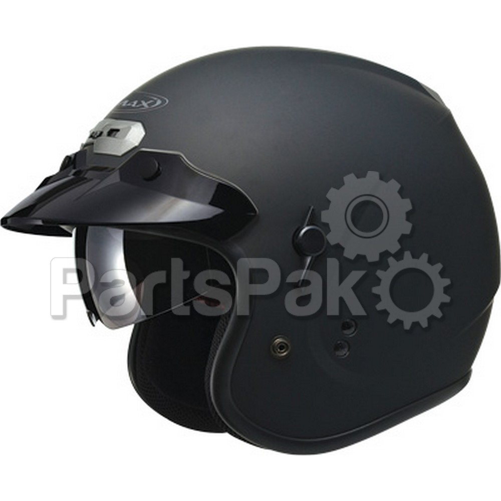 Gmax G1320073; Gm32 O / F Helmet W / Sun Shield Flat Black Xs