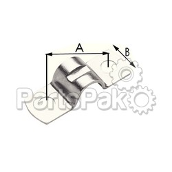 SeaStar Solutions (Teleflex) 031532; Cable Clamp Two 7/32 Dia; LNS-1-031532