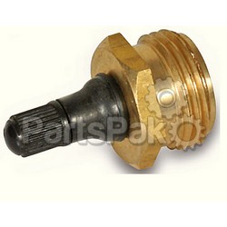 Camco 36153; Brass Blow Out Plug; LNS-117-36153