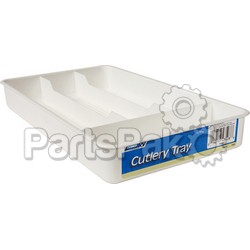 Camco 43508; Cutlery Tray, White; LNS-117-43508