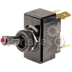 Cole Hersee M5411102BP; Toggle Switch/Illuminated Tip (On/off/on); LNS-12-M5411102BP