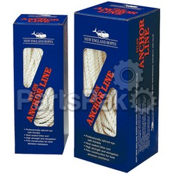 New England Ropes 60601600150; Anchorline 1/2 X 150 Nylon
