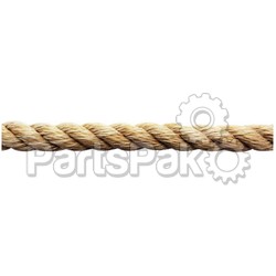 New England Ropes 70001200600; 3/8 Inch X600 FT Vintage 3-Strand Poly