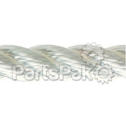 New England Ropes 70502400600; Premium Nylon 3/4 X 600 White