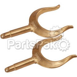 Sea Dog 5805701; Bronze Ribbed Horn Oarlock-2 I; LNS-354-5805701