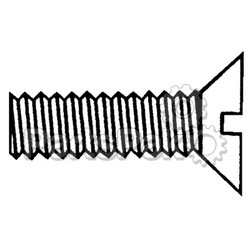 Eastern Fastener 0520; Stainless Steel Slotted Fh Ms 5/16-18X3 50/Bx
