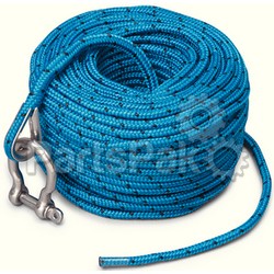 Trac 69080; T10118 Anchor Rope With Stainless Steel Shackle