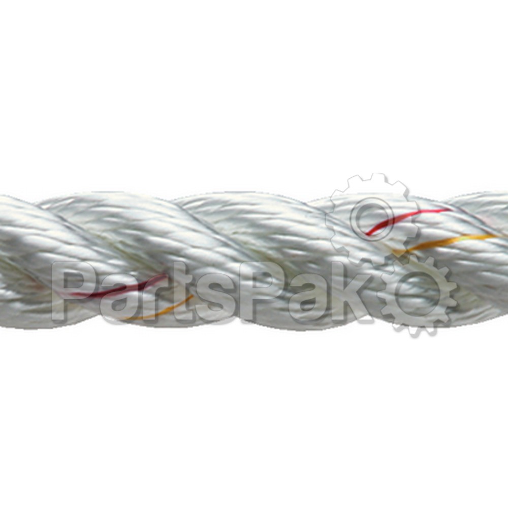 New England Ropes 60501600015; Dockline 1/2 X 15 Nylon White
