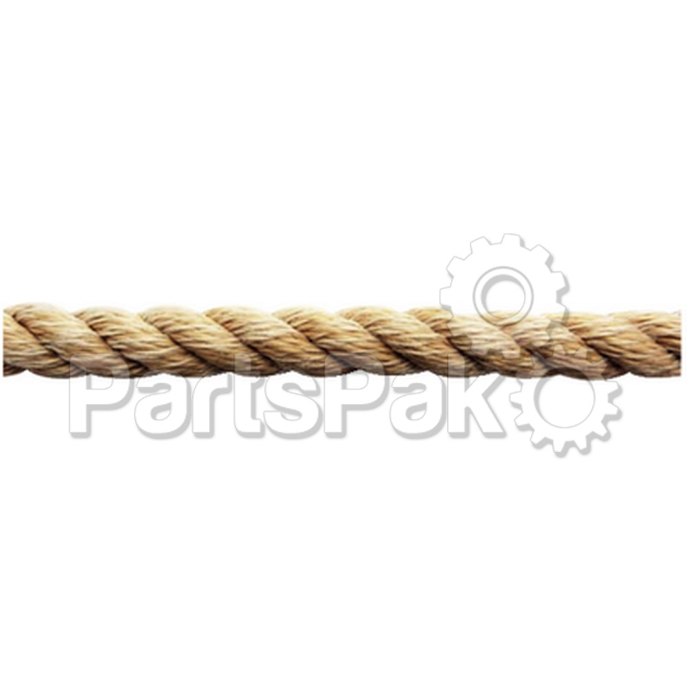 New England Ropes 70001200600; 3/8 Inch X600 FT Vintage 3-Strand Poly