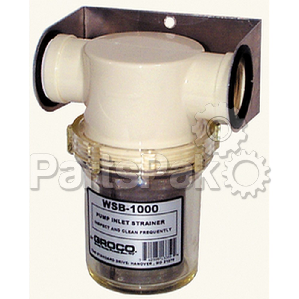 Groco WSB500P; Pump Strainer 1/2In Pls Basket