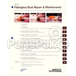 West System 002-550; Fiberglass Boat Repair and Maintenance; LNS-655-002550