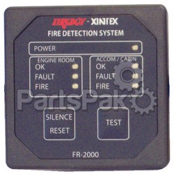 Fire Boy FR2000R; Fire Detection Monitor 2 Zone