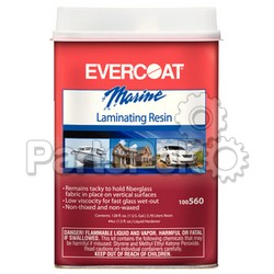 Evercoat 100561; Laminating Resin Quart No Wax