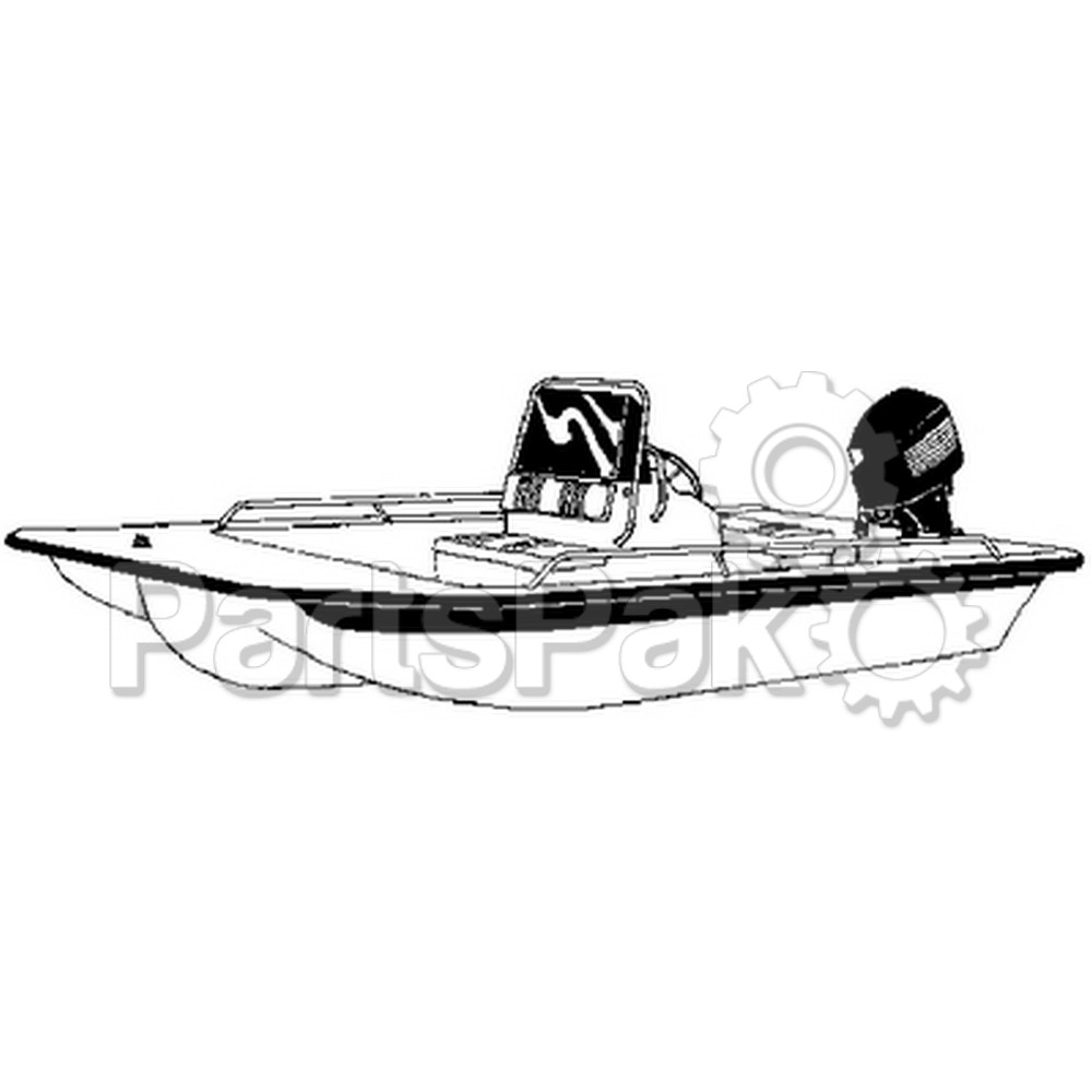 Carver Covers 71019P; Ccb-19 Poly-Guard Boat Cover