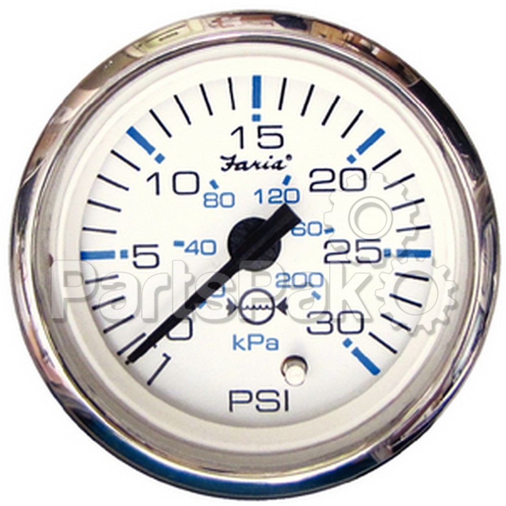 Faria 13812; 30 Pst Water Pressure Gauge