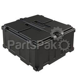 NOCO HM485; Dual 8D Battery Box Black