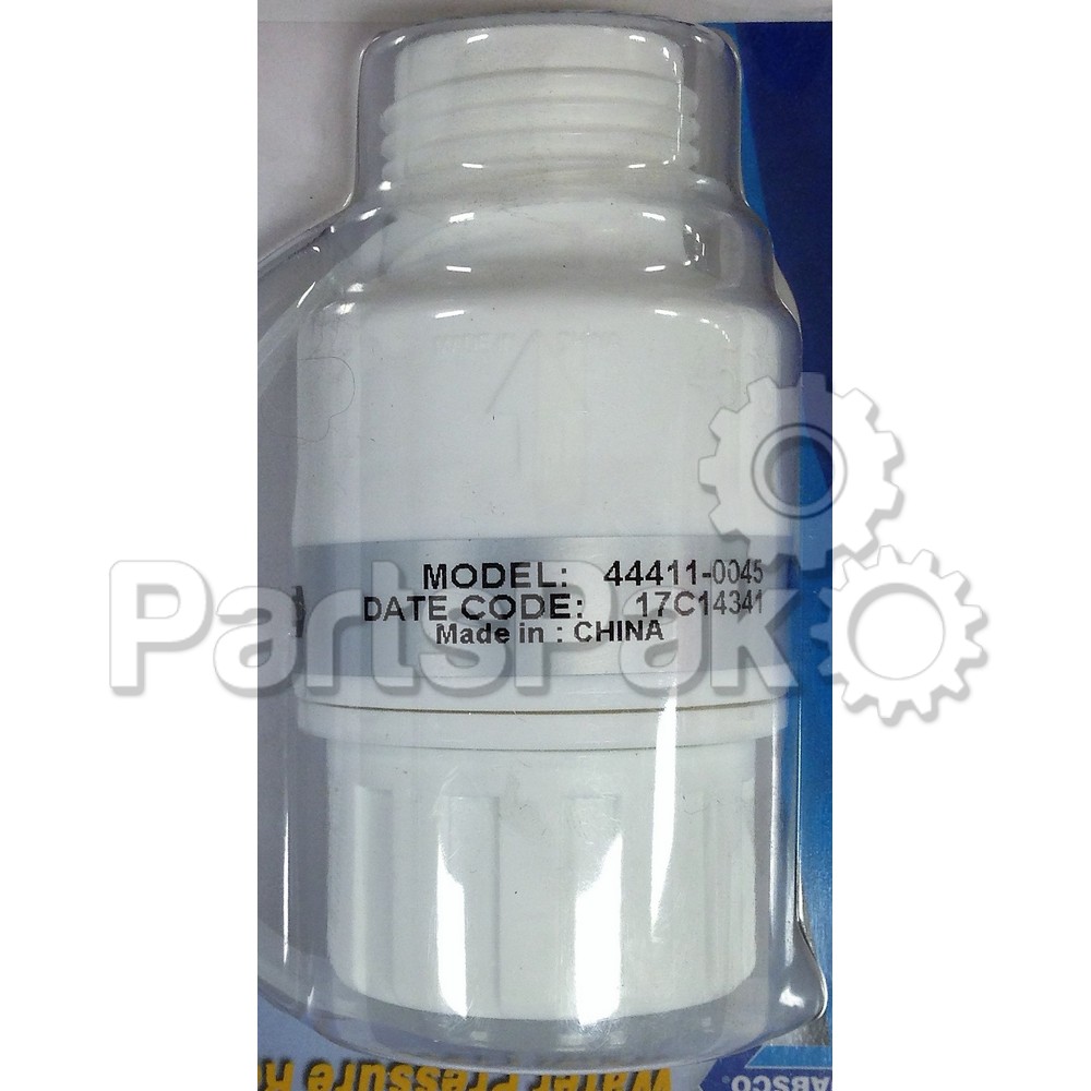 Jabsco 444110045; Flush Pressure Regulator-White