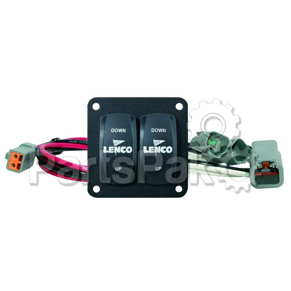 Lenco 10221211D; Switch Kit-Double Rocker Dual Action