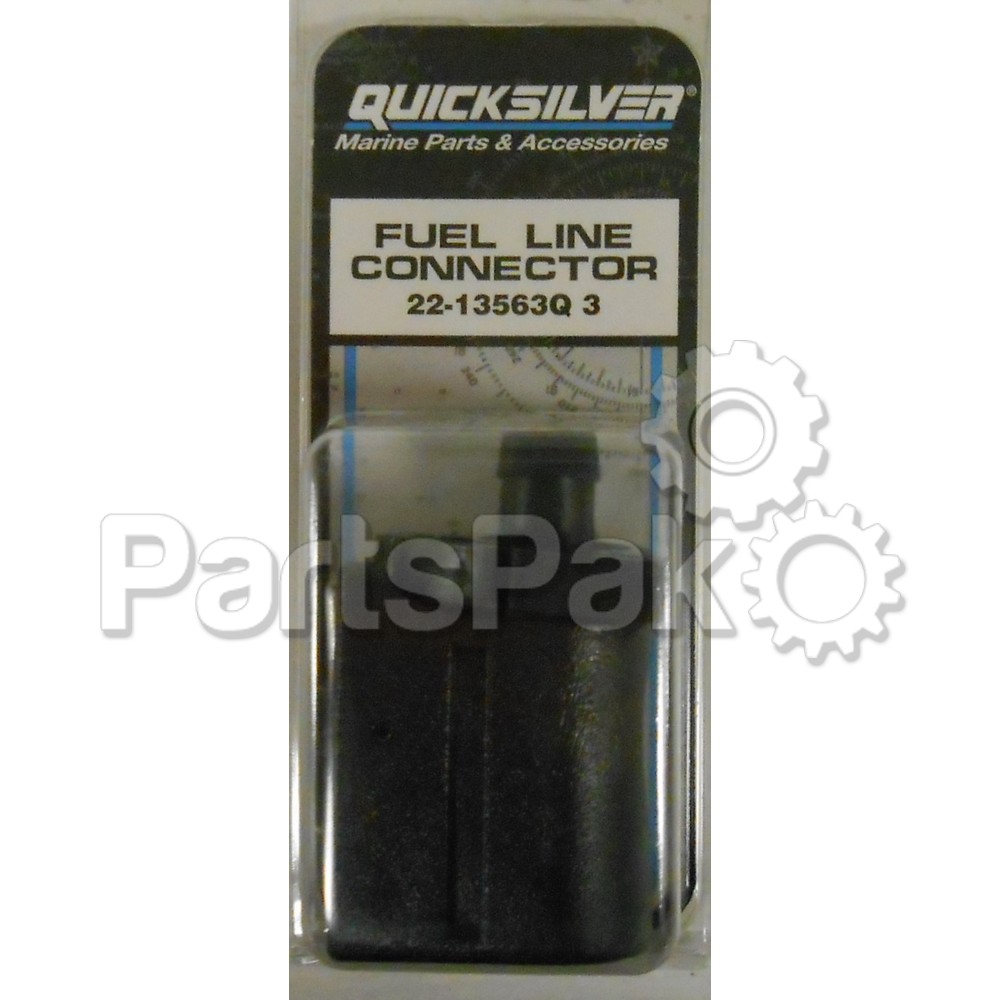 Quicksilver 22-13563Q 3; Fuel Connector -Eng End-5/16- Replaces Mercury / Mercruiser