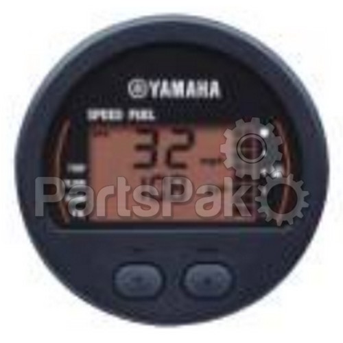 Yamaha 6Y8-83500-10-00 Speedometer and Fuel Management Meter, Round; New # 6Y8-83500-22-00