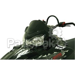 PowerMadd 10192012; Cobra Windshield Iq Low Black Snowmobile