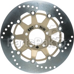 EBC Brakes MD4014; Ebc Street Rotor; 2-WPS-15-4014