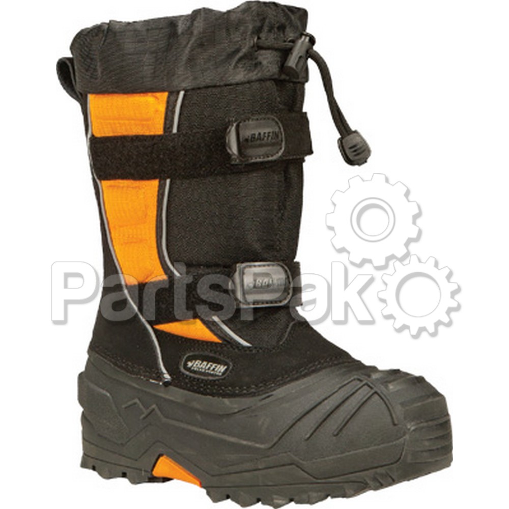 Baffin EPIC-Y001-BAK-11; Eiger Youth Boots Black / Orange Size 11
