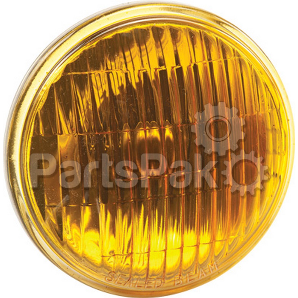 Candlepower 4415A; 4 1/2-inch Motorcycle Passing Lamp Amber Sealed Beam 12V 30W