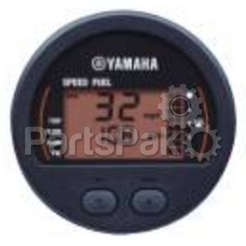 Yamaha 6Y8-83500-11-BK Speedometer and Fuel Management Meter, Round; New # 6Y8-83500-22-00
