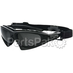 Bobster GXR001C; Gxr Sunglasses Black With Clear Lens
