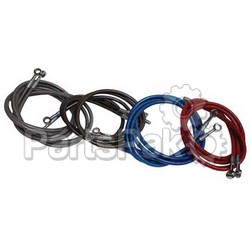 Streamline OUT500-F-2SMK; Front Brake Line Kit 2-inch Extended (Smok; 2-WPS-170-0918