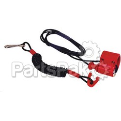 Pro Design PD102; Clip Type Handlebar Mount Tether Switch (Red)
