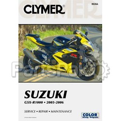 Clymer Manuals M266; Suzuki Gsx-R1000 Motorcycle Repair Service Manual