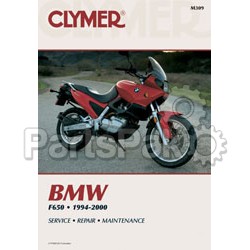 Clymer Manuals M309; BMW F650 Motorcycle Repair Service Manual; 2-WPS-27-M309
