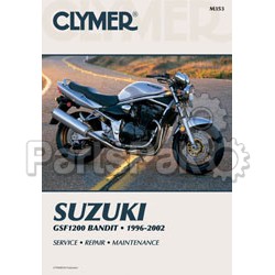 Clymer Manuals M353; Fits Suzuki Gsf1200 Bandit Motorcycle Repair Service Manual