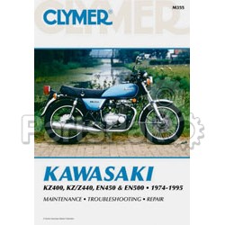 Clymer Manuals M355; Kawasaki Kz400/440 Motorcycle Repair Service Manual; 2-WPS-27-M355