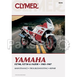 Clymer Manuals M392; Fits Yamaha Fz700-750 Motorcycle Repair Service Manual