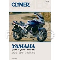 Clymer Manuals M397; Fits Yamaha Fj100/1200 Motorcycle Repair Service Manual