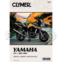 Clymer Manuals M399; Yamaha Fzs1000 (Fz-1) Motorcycle Repair Service Manual; 2-WPS-27-M399