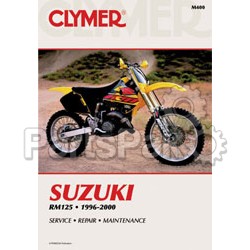 Clymer Manuals M400; Fits Suzuki Rm125 Motorcycle Repair Service Manual