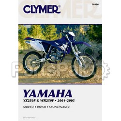 Clymer Manuals M406; Yamaha Yz / Wr250F Motorcycle Repair Service Manual; 2-WPS-27-M406